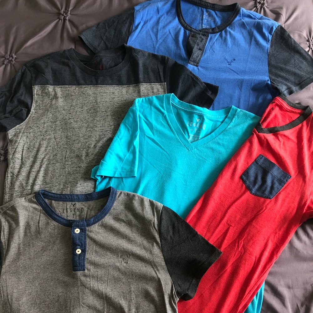 Lot of 5 American Eagle Men’s Tshirts
